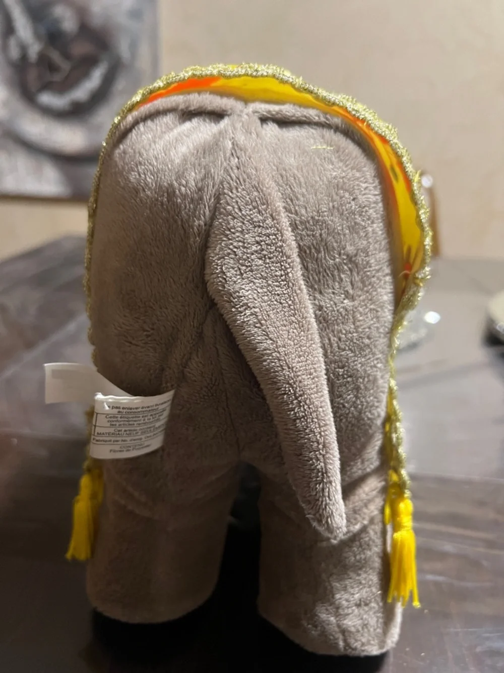 Vintage Ringling Bros & Barnum Bailey Circus 143rd Edition Elephant Plush 2001 - Picture 4 of 9